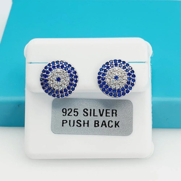 "925 Sterling Silver CZ Beautiful Earrings for Women, 1USPAR4235 - Picture 5 of 11